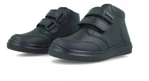 Foto 4 pulgar | Zapatos Escolares Zapakids Negros