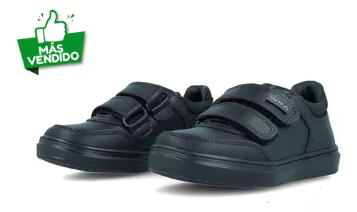 Foto 4 pulgar | Zapatos Escolares Zapakids Negros para Niño