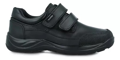Foto 1 | Zapato Escolar Audaz 163912-a Negro De Piel Niño