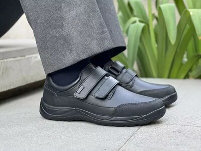Foto 3 | Zapato Escolar Audaz 163912-a Negro De Piel Niño