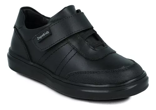 Zapato Escolar Zapakids 96052-cx1 Negro Niño Casual Piel