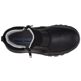 Foto 4 | Zapato Del Piel Escolar Rokino 3464 Color Negro Para Niño