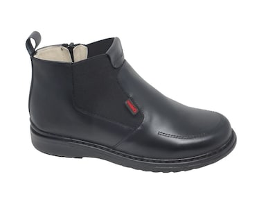 Foto 1 | Zapatos Coloso 5957-01 Negro Escolar Niño
