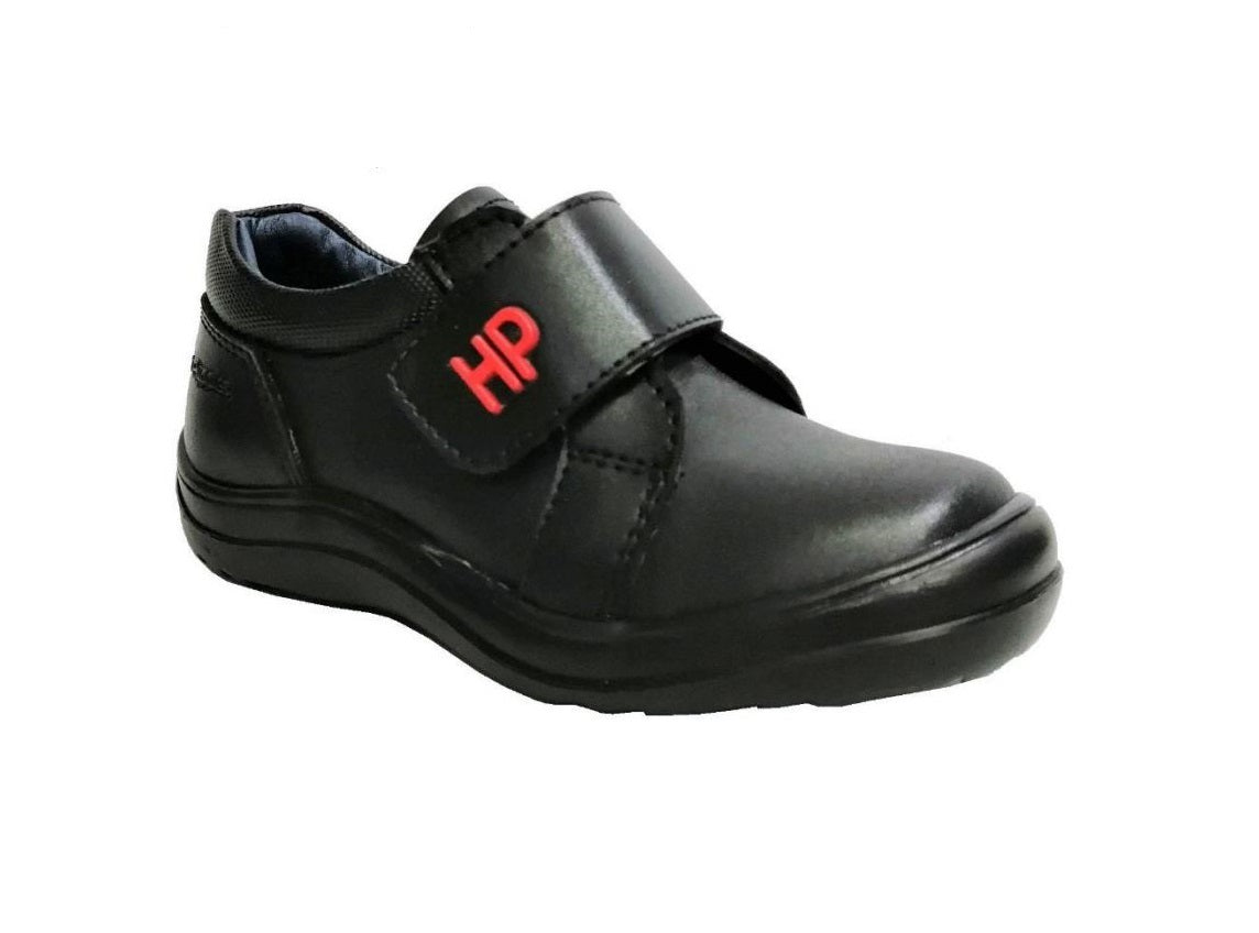 Foto 2 pulgar | Zapatos Hush Puppies Kids 001279 Negro Danubio Escolar Niño