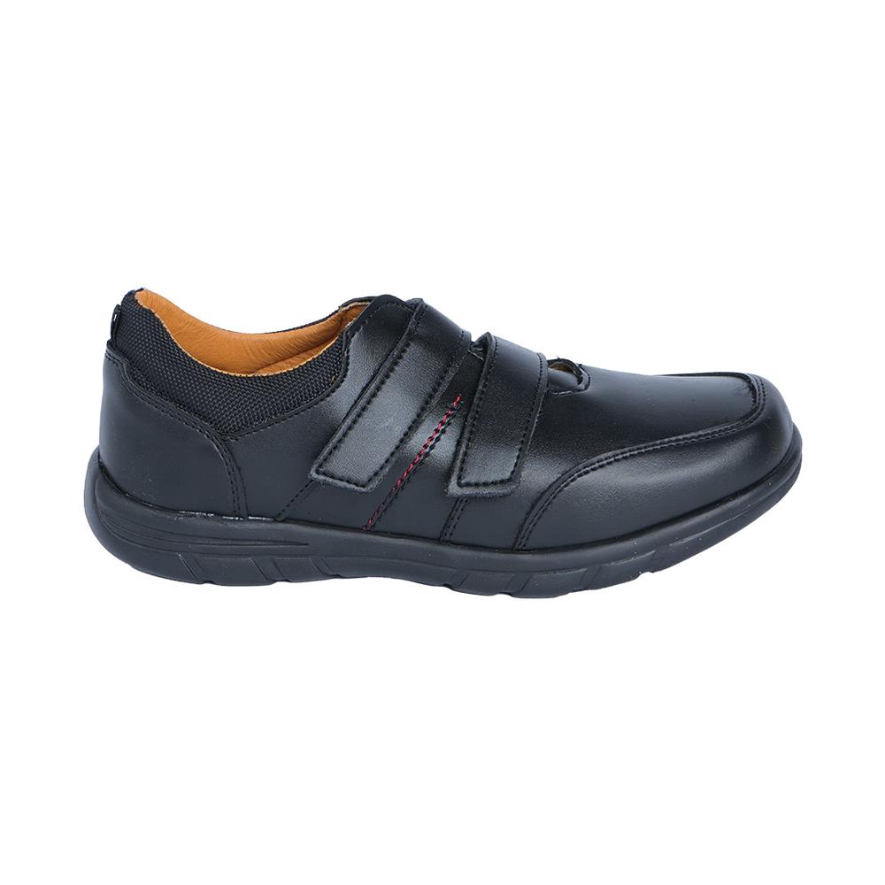 Foto 2 pulgar | Zapato Niño Escolar Mini Vic Velcro Vestir Formal Gala Negro