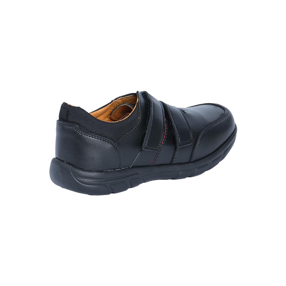Foto 4 pulgar | Zapato Niño Escolar Mini Vic Velcro Vestir Formal Gala Negro