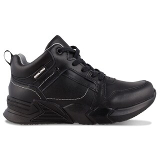 Foto 2 | Bota Escolar De Piel Rokino 3438 Color Negro Para Niño