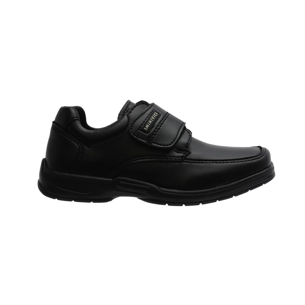 Foto 2 pulgar | Mocasín Niño Mini Vic Escolar Velcro Formal Negro