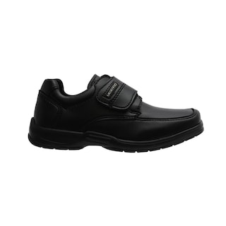 Foto 1 | Mocasín Niño Mini Vic Escolar Velcro Formal Negro