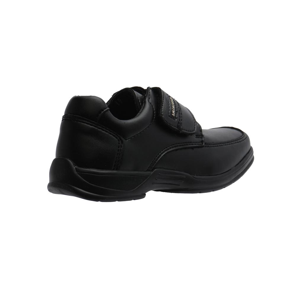 Foto 4 pulgar | Mocasín Niño Mini Vic Escolar Velcro Formal Negro