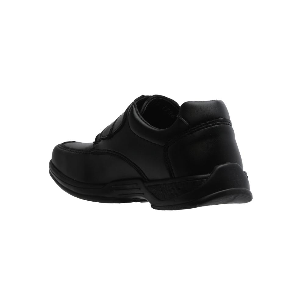 Foto 5 pulgar | Mocasín Niño Mini Vic Escolar Velcro Formal Negro