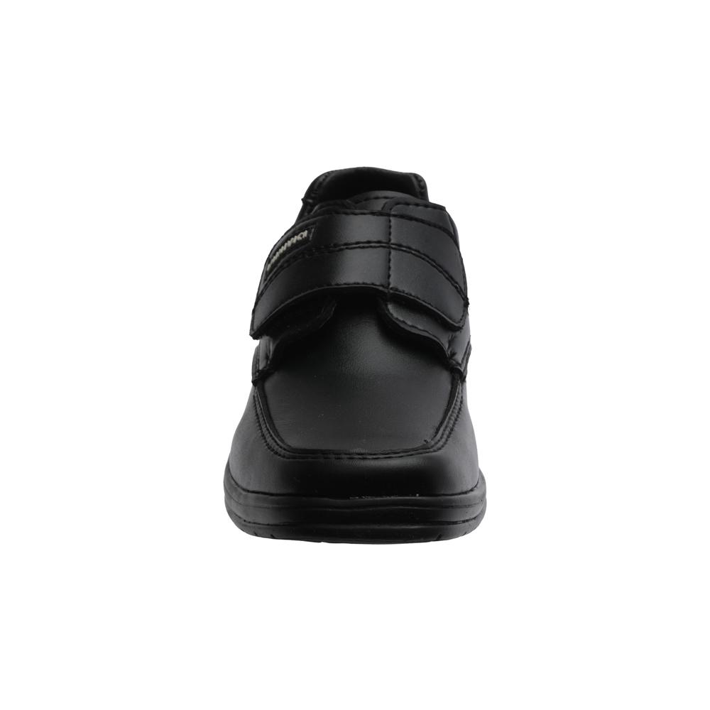 Foto 6 pulgar | Mocasín Niño Mini Vic Escolar Velcro Formal Negro