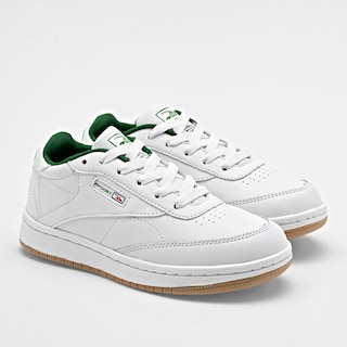 Foto 1 | Apoort Tenis Urbano Para Niño Blanco Verde Cod.129095