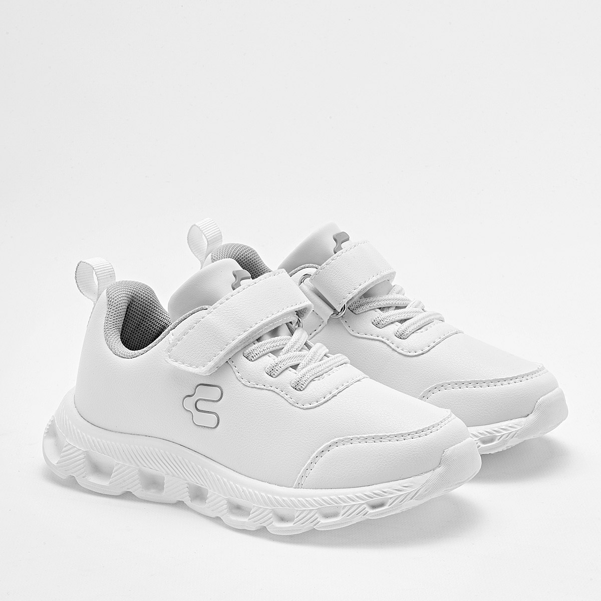 Charly Tenis Deportivo Para Niño Blanco, Walking,  , Agujeta Elastica Cod.131609