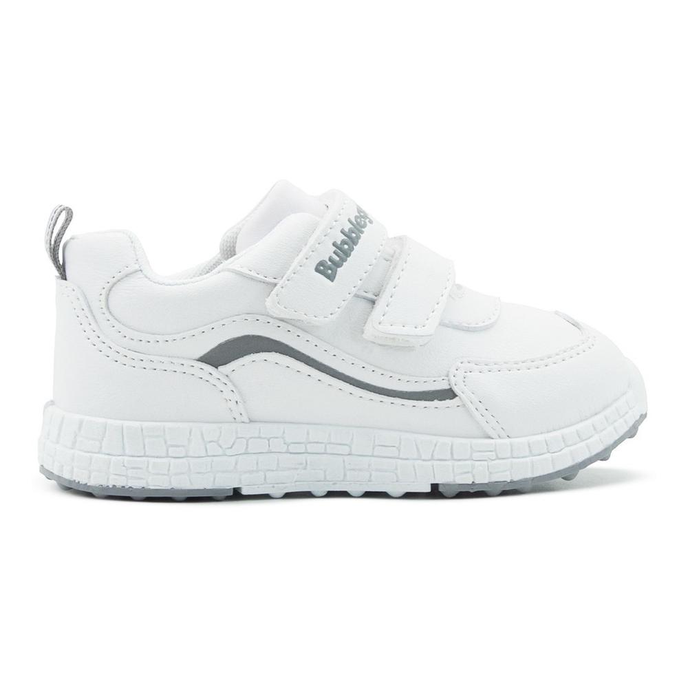 Foto 2 pulgar | Tenis Bubble Gummers Escolar Obama Doble Contactel Blanco Blanco