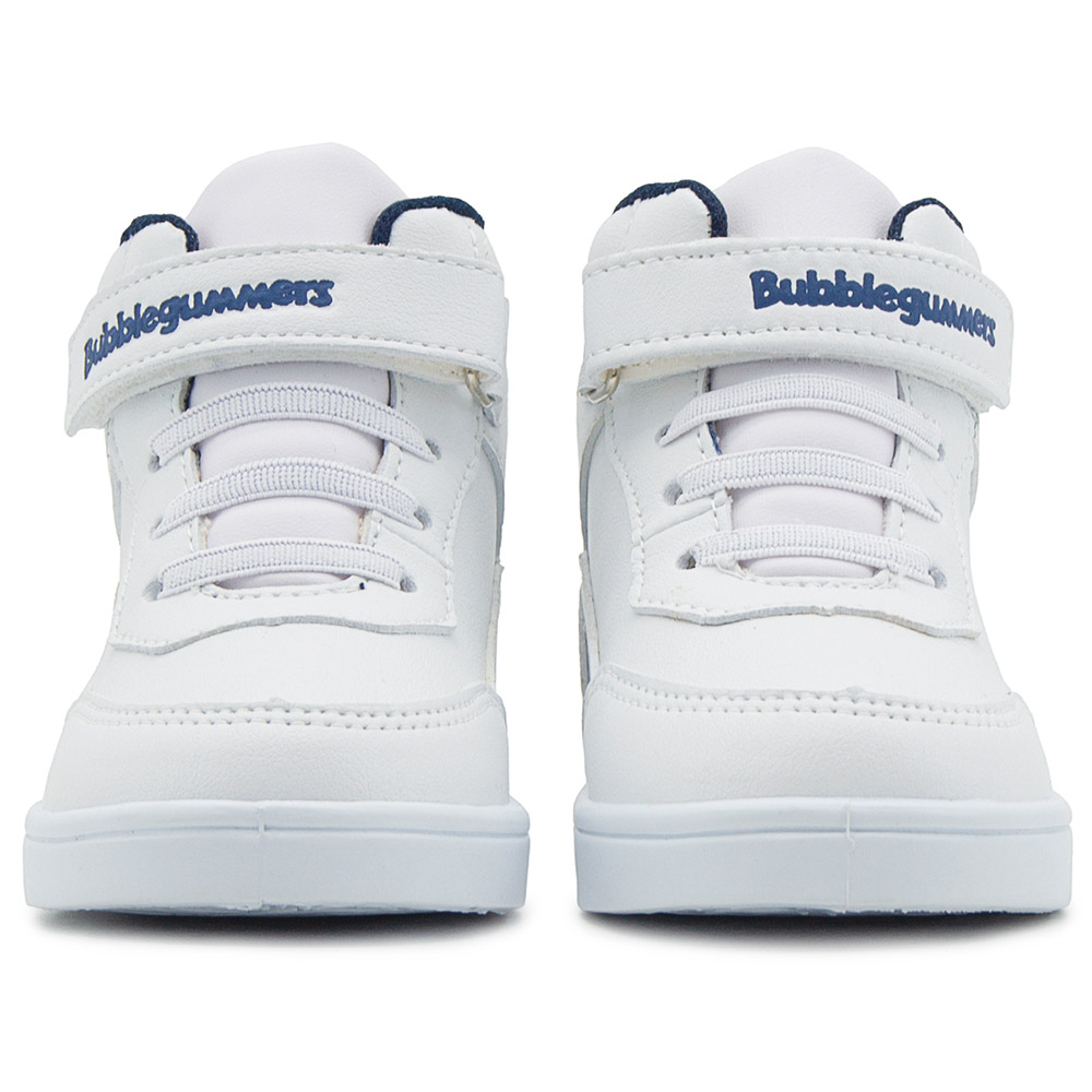 Foto 5 | Tenis Bota Escolar Bubble Gummers Niño Jucca Blanco/marino