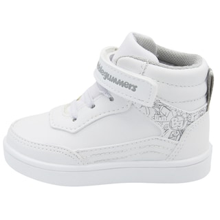 Foto 3 | Tenis Bota Escolar Bubble Gummers Niño Jucca Blanco/gris