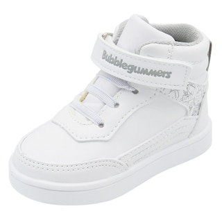 Foto 4 | Tenis Bota Escolar Bubble Gummers Niño Jucca Blanco/gris