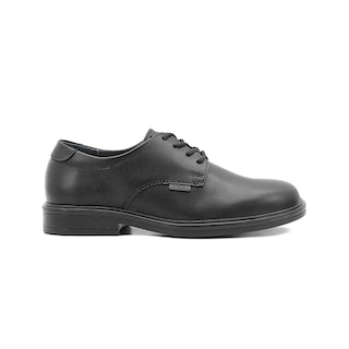 Foto 6 | Zapato Escolar Para Niño Formal Piel Antiderrapante Negro Negro