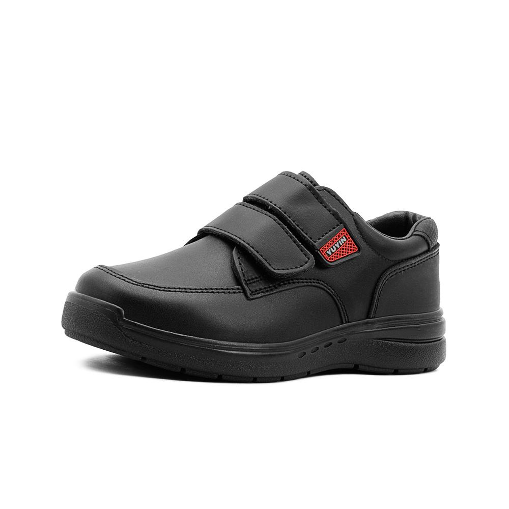 Foto 4 pulgar | Zapato Choclo Piel Escolar Yuyin Para Niño Contactel 22-26 Negro