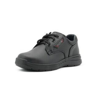 Foto 3 | Zapato Escolar Para Niño Yuyin De Piel Antiderrapante Negro
