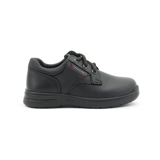 Foto 6 | Zapato Escolar Para Niño Yuyin De Piel Antiderrapante Negro