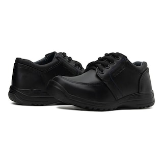 Foto 3 | Zapato Escolar Yuyin Negro Agujeta para Niño