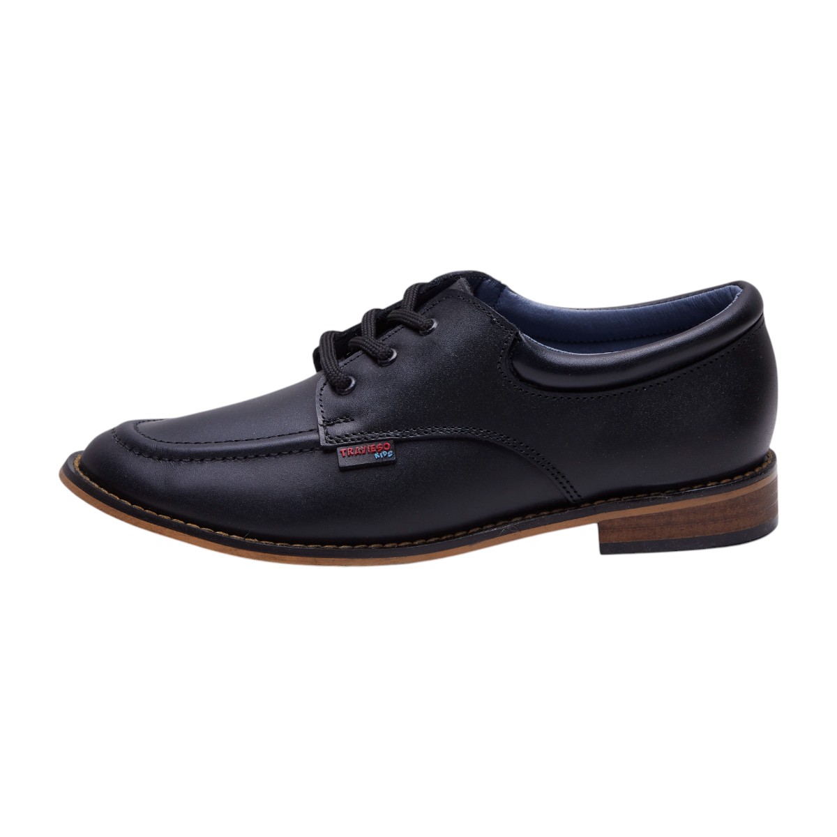 Foto 3 pulgar | Zapato Calzado Watanbe Colo Negro Tipo Piel Formales