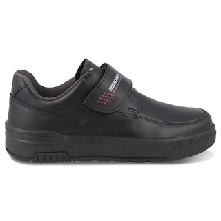 Foto 2 | Zapato Escolar De Piel Rokino 2132 Color Negro Para Niño