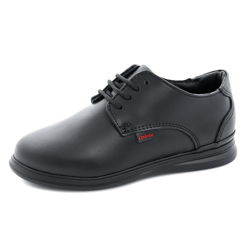 Zapato De Niño Coloso Mod. 6781cx1 Negro Escolar Cintas $579