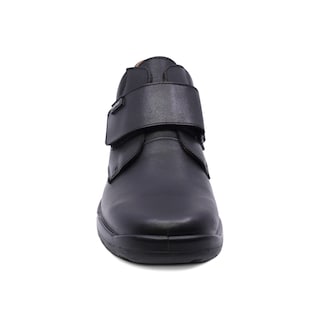 Foto 4 | Bota Escolar Audaz Para Niño De Piel Negro Tadeo Con Tira De Contacto