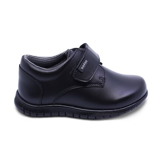 Foto 3 | Zapato Escolar Audaz Para Niño De Piel Negro Click Con Tira De Contacto