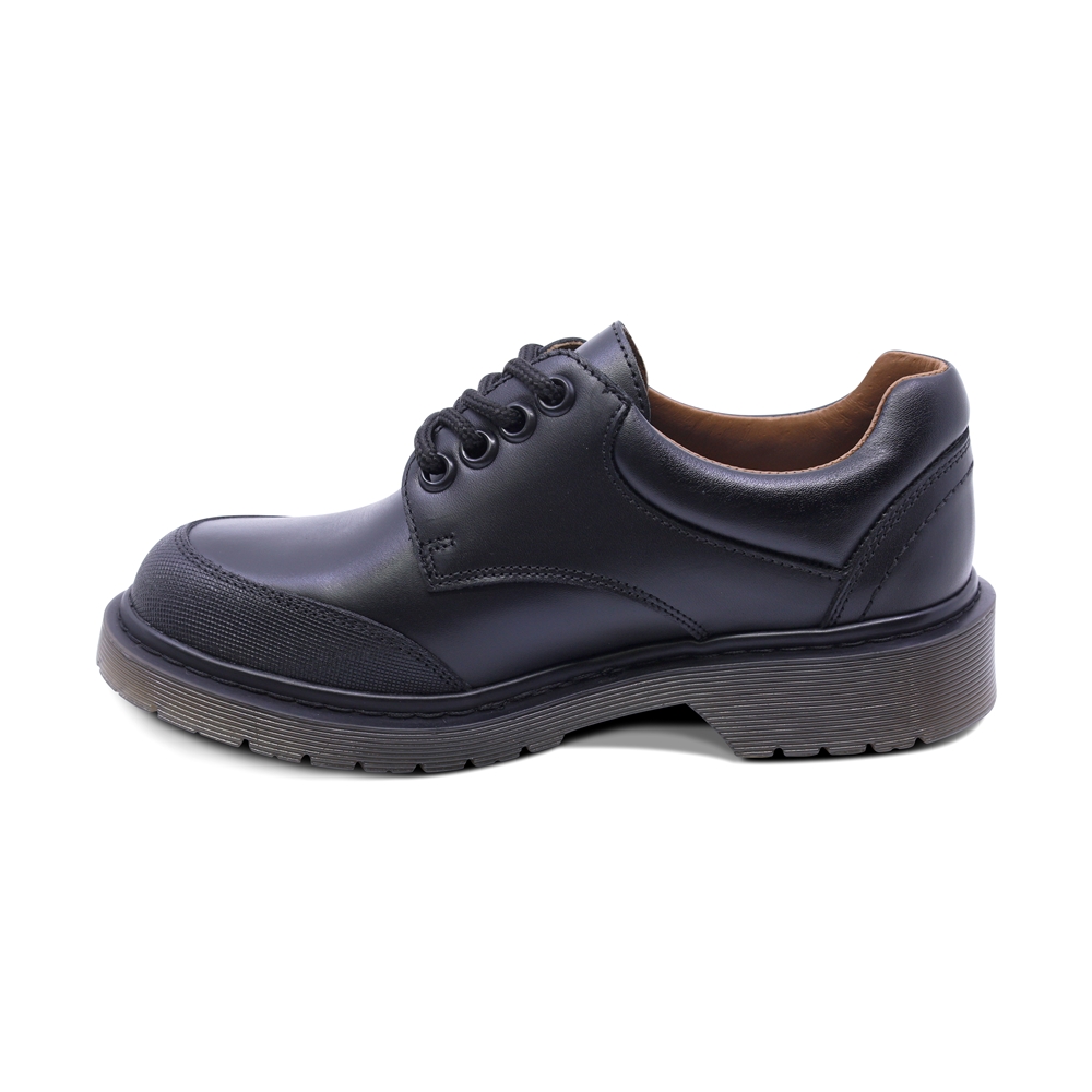 Foto 7 pulgar | Zapato Escolar Audaz Para Niño De Piel Negro Martín Puntera Antirraspaduras