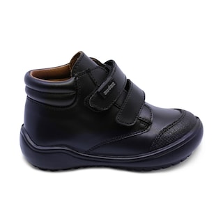 Foto 3 | Bota Escolar Audaz Para Niño De Piel En Negro Castor Con Puntera Antirraspaduras