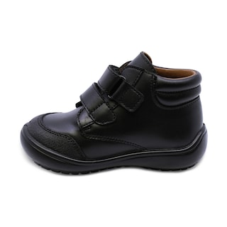 Foto 6 | Bota Escolar Audaz Para Niño De Piel En Negro Castor Con Puntera Antirraspaduras
