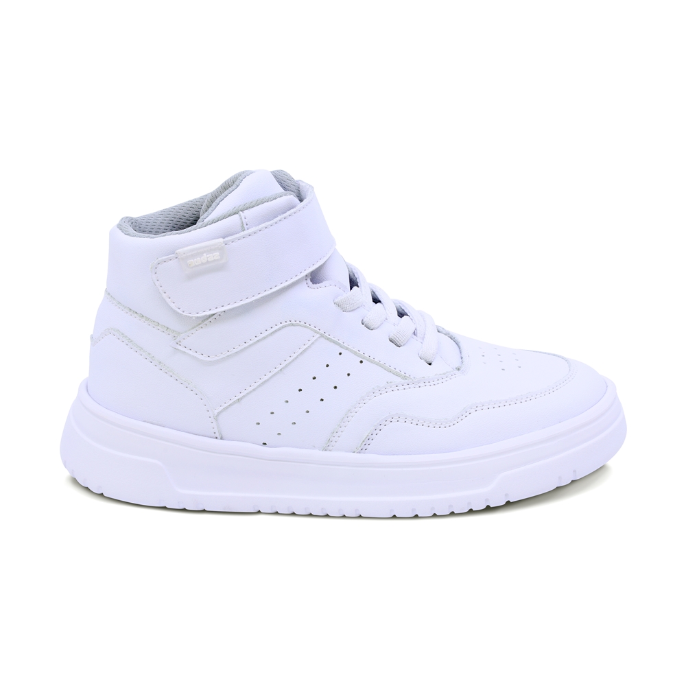 Foto 4 pulgar | Tenis Escolar Audaz Para Niño De Piel Blanco Raptor Con Ajuste Alto