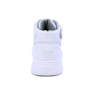 Foto 5 | Tenis Escolar Audaz Para Niño De Piel Blanco Raptor Con Ajuste Alto