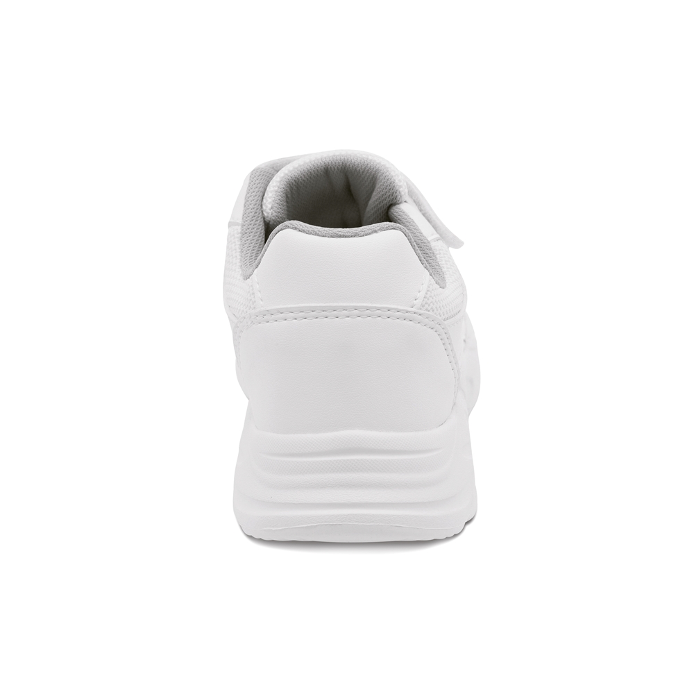 Foto 6 pulgar | Tenis Escolar Audaz Para Niño Sintético Blanco Alien Con Doble Tira De Contacto