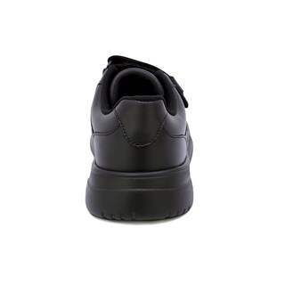 Foto 5 | Tenis Escolar Audaz Para Niño En Piel Negro Raptor Con Doble Tira De Contacto