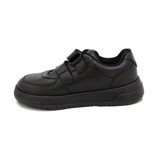 Foto 6 | Tenis Escolar Audaz Para Niño En Piel Negro Raptor Con Doble Tira De Contacto