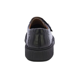 Foto 5 | Zapato Escolar Audaz Para Niño De Piel En Negro Igor Con Tira Guresa De Contacto