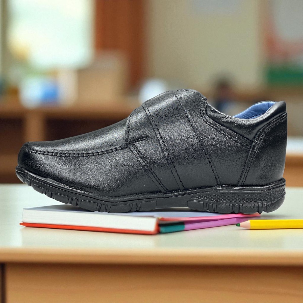 Foto 8 | Calzado Escolar Con Suela Antideslizante Y Diseño Formal