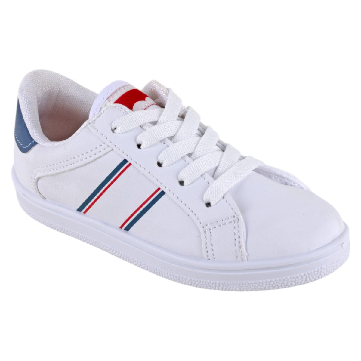 Foto 1 | Tenis Exterior Sintético Color Blancos Para Niño De Rbcollection