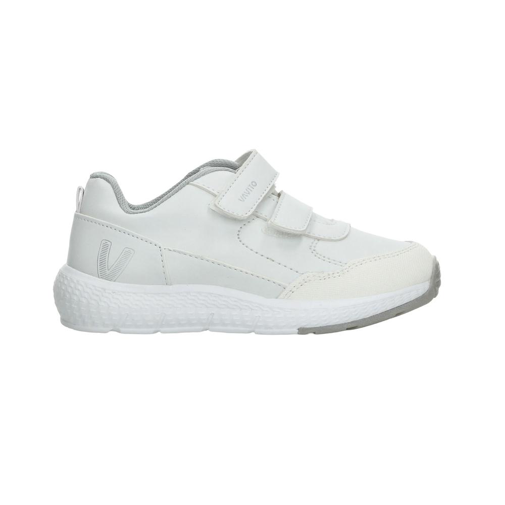 Foto 2 pulgar | Tenis Escolar Vavito Blanco Para Niño T18-22[vvv1181] Blanco