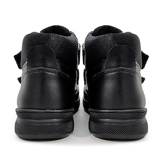 Foto 6 | Zapato Escolar Karsten Media Bota Piel Negros Para Niño