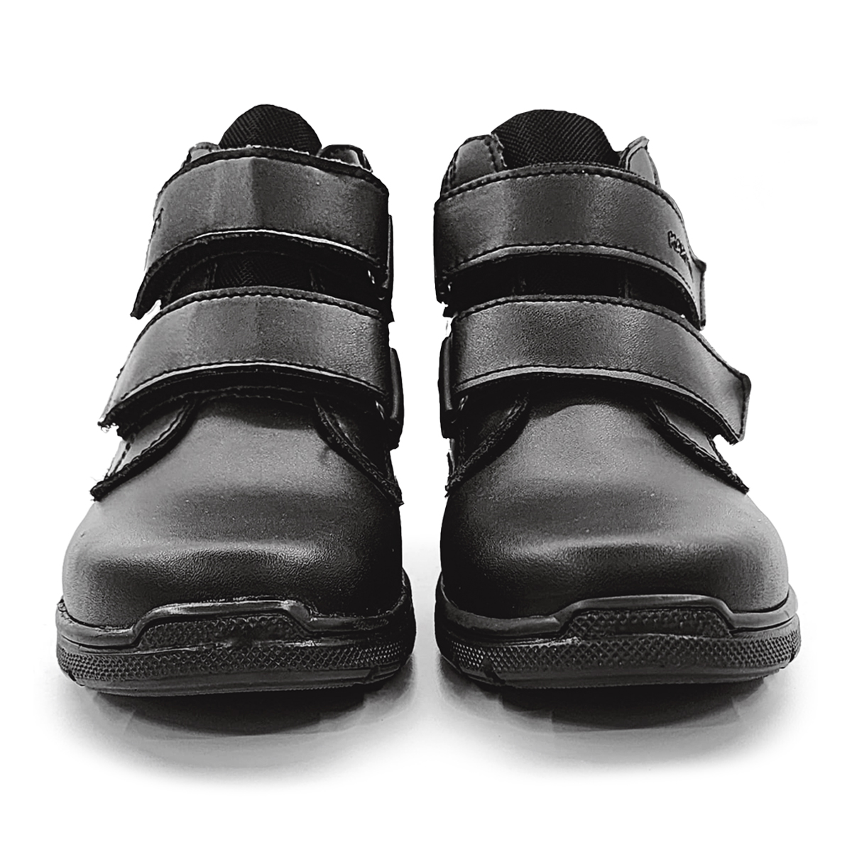 Foto 8 pulgar | Zapato Escolar Karsten Media Bota Piel Negros Para Niño
