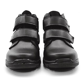 Foto 7 | Zapato Escolar Karsten Media Bota Piel Negros Para Niño
