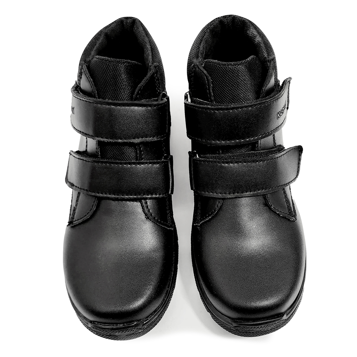 Foto 9 pulgar | Zapato Escolar Karsten Media Bota Piel Negros Para Niño