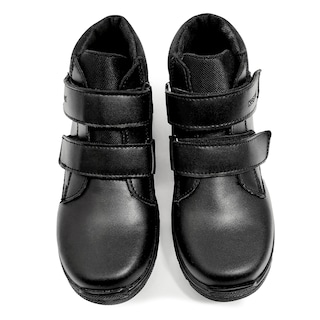 Foto 8 | Zapato Escolar Karsten Media Bota Piel Negros Para Niño