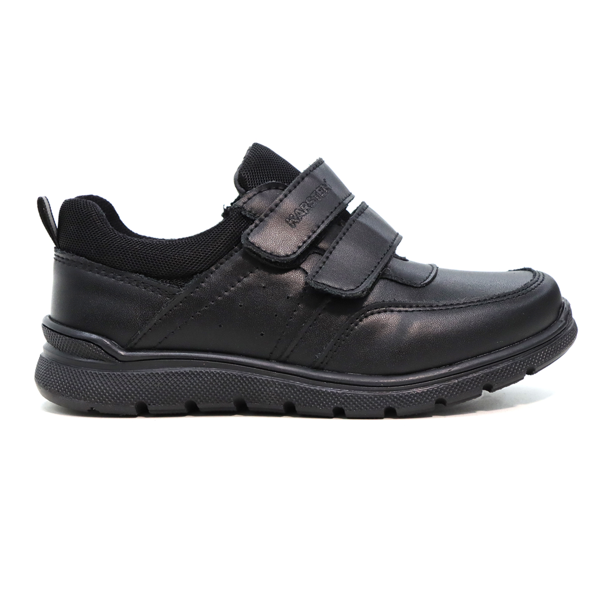 Foto 2 pulgar | Zapato Escolar Karsten Piel Negros Para Niño